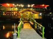 Houseboat Restaurant and Grill for Dinner Private Transportation