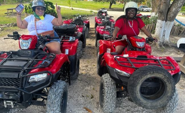 Private parasailing and ATV with transportation services