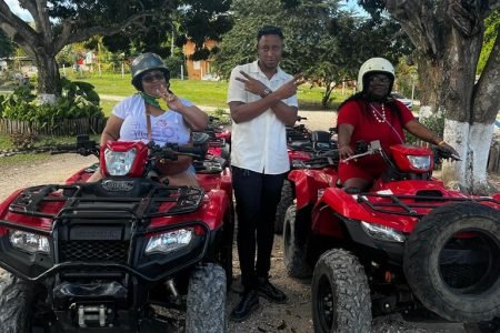 Private combo Dunn’s river falls with zip line ATV day Tour