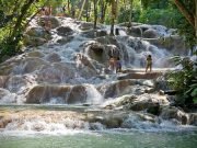 Dunns River Falls & Blue Hole Private COMBO Tour from Montego Bay