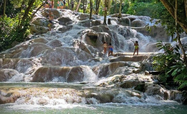 Dunns River Falls & Blue Hole Private COMBO Tour from Montego Bay